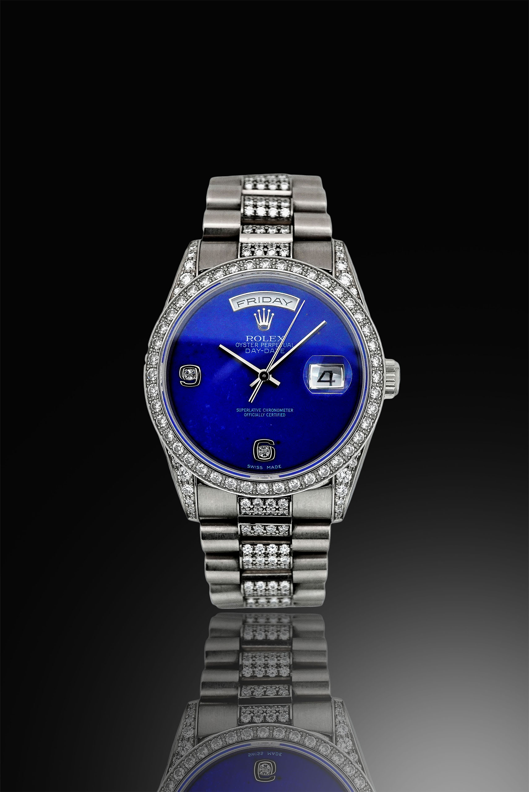 Rolex Daydate Lapis Lazuli Dial 18KWG