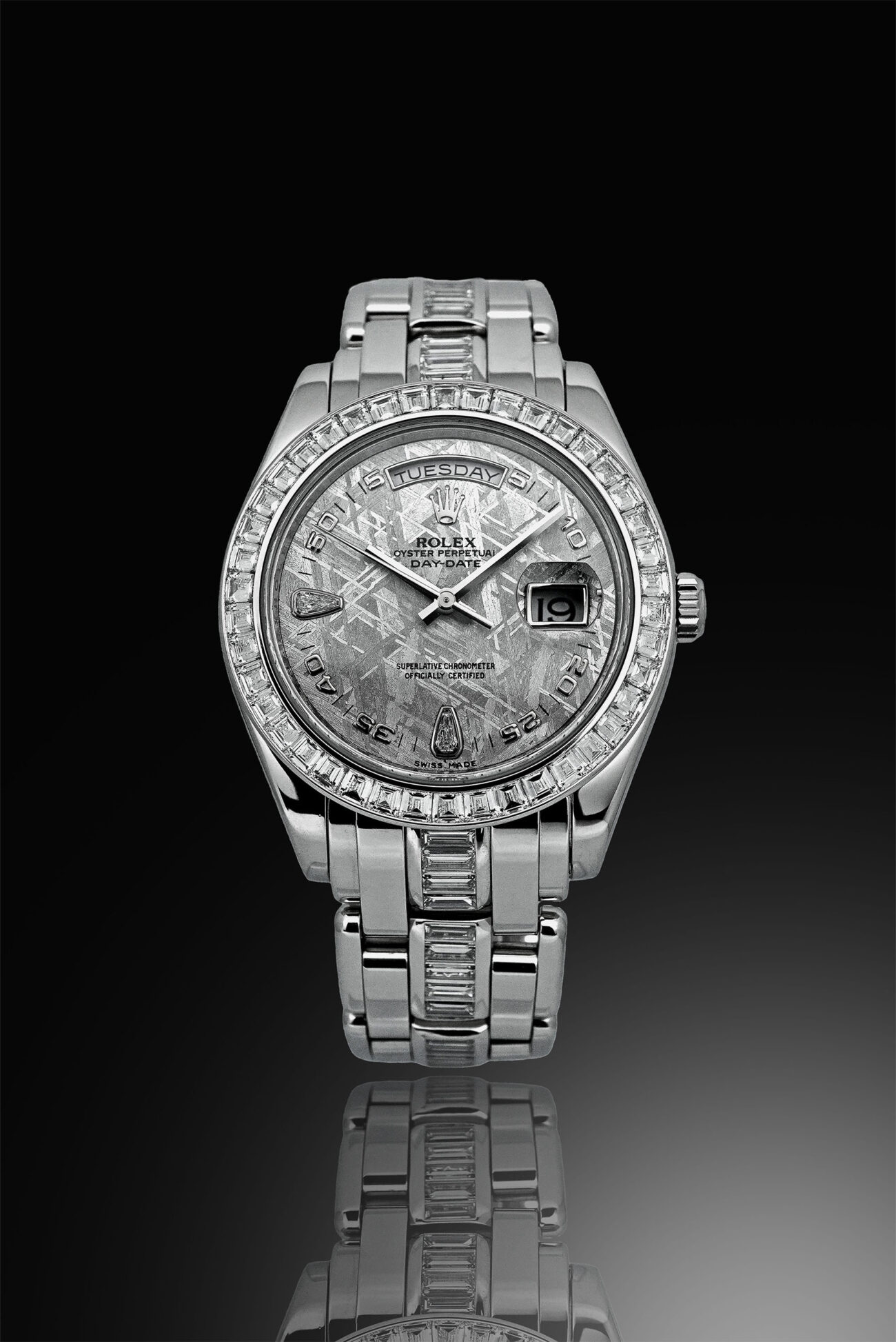 Rolex Daydate Meteo Dial platinam