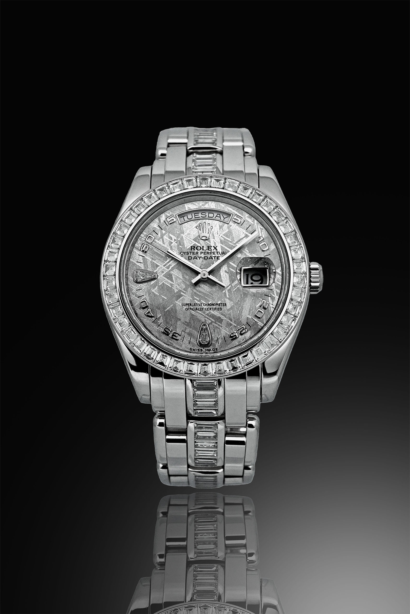 Rolex Daydate Meteo Dial platinam